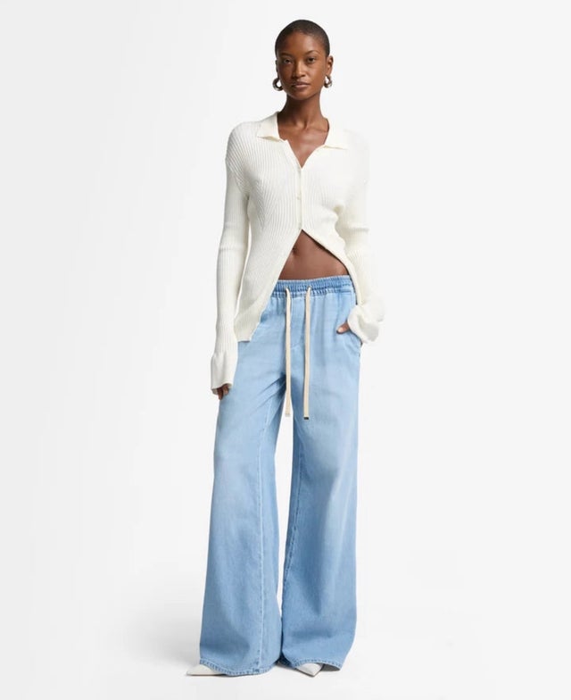 [Margesherwood ] / ☆COTTON OUTPOCKET STRING PANTS/off white Bottoms – Threads Boutique