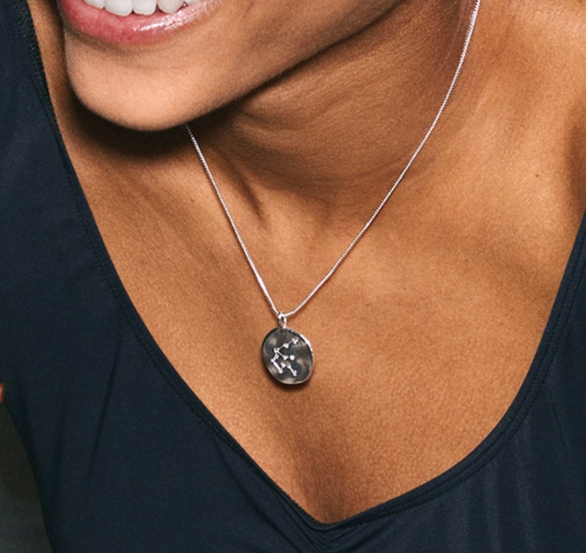 Pilgrim Aquarius Necklace Silver What To Wear Sudbury