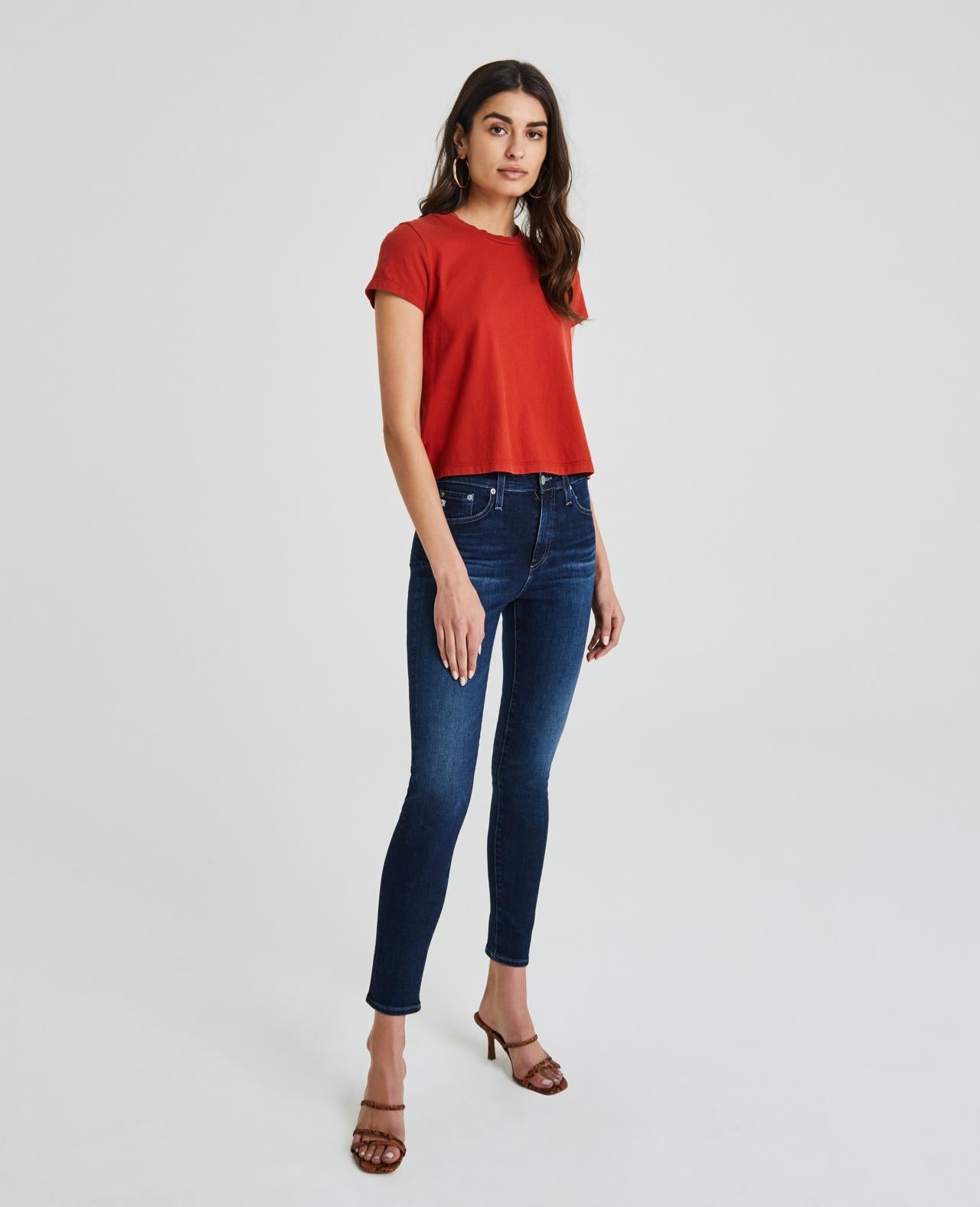 The farrah clearance ankle skinny jeans