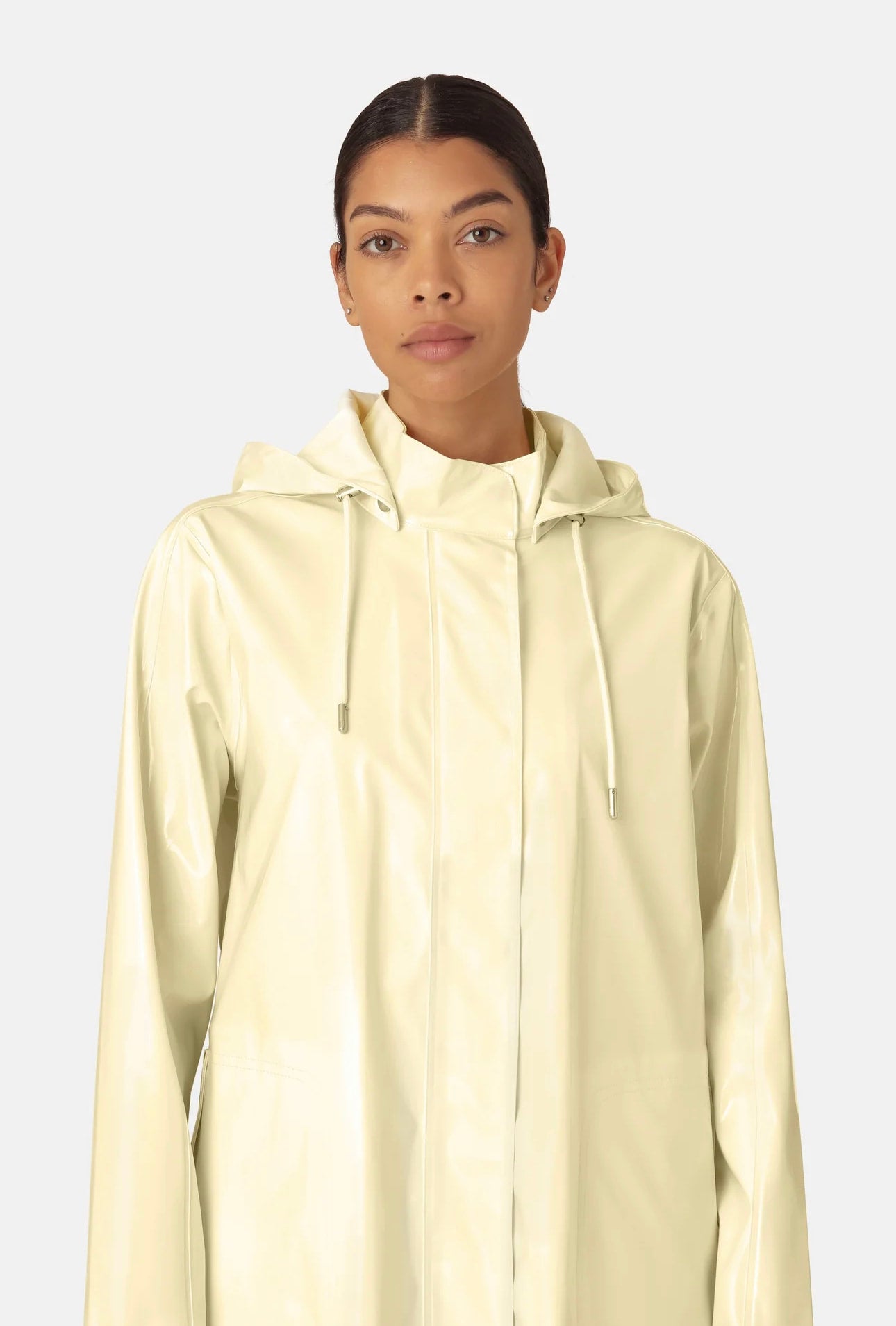 Ilse Jacobsen Rain 71G Coat Double Cream What To Wear Sudbury
