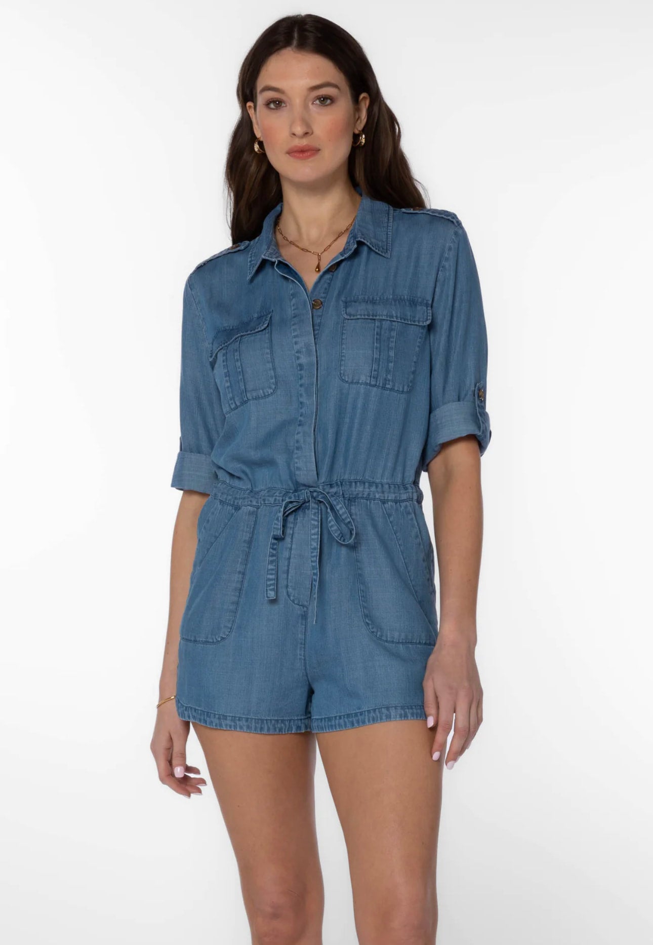 Velvet heart denim best sale jumpsuit