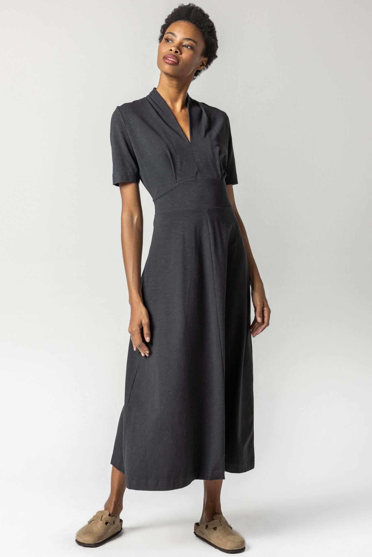 Lilla P Shawl Collar Maxi Dress What To Wear Sudbury