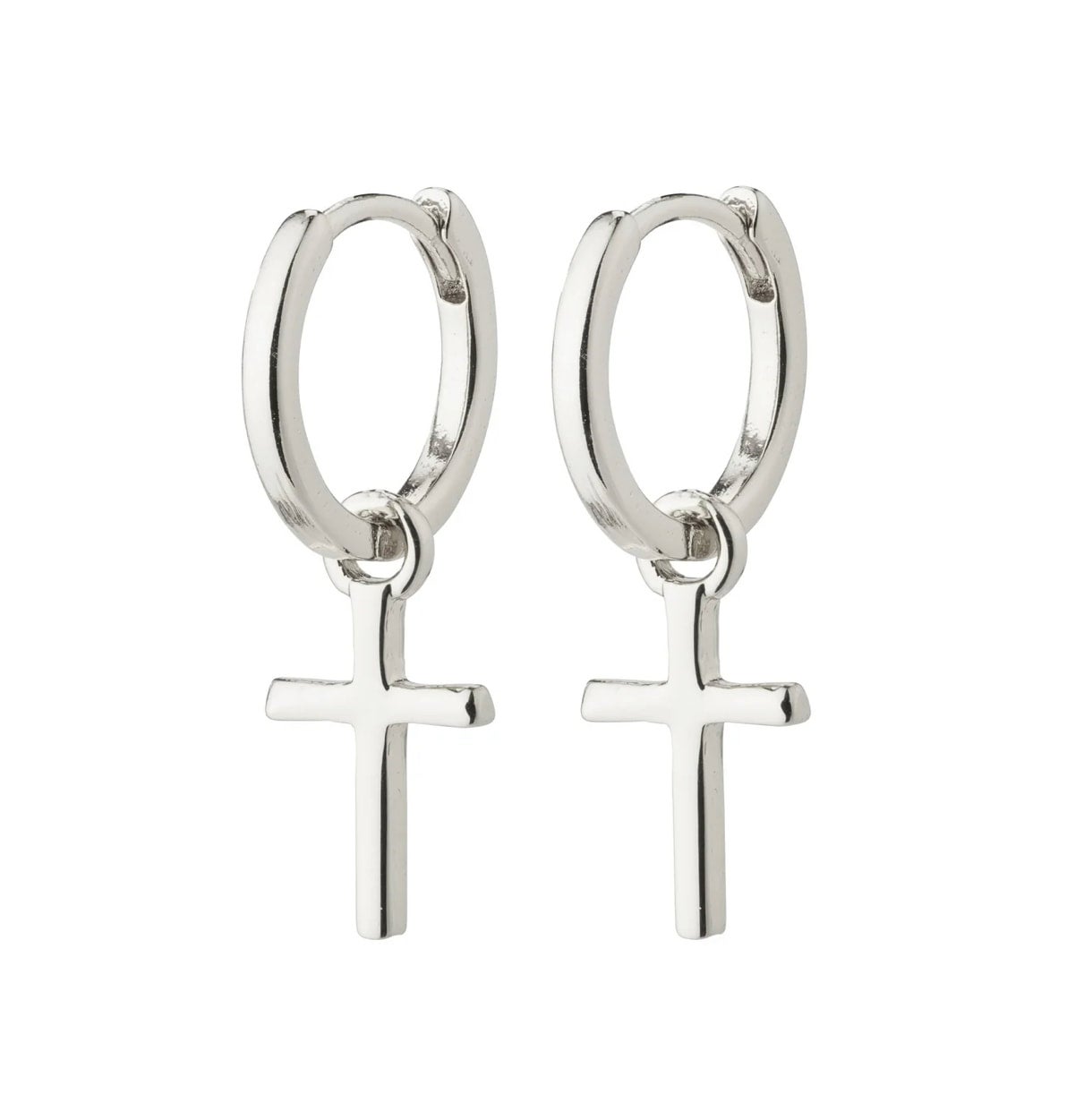 Pilgrim Daisy Cross Earrings Silver What To Wear Sudbury