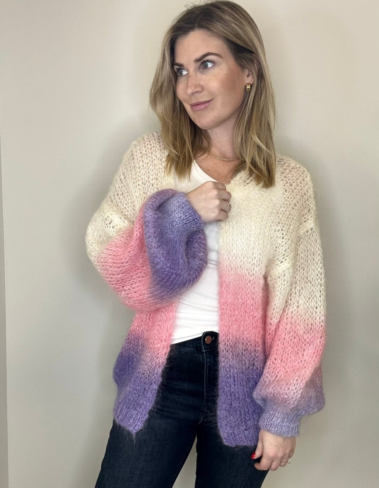 Mohair cardigan clearance