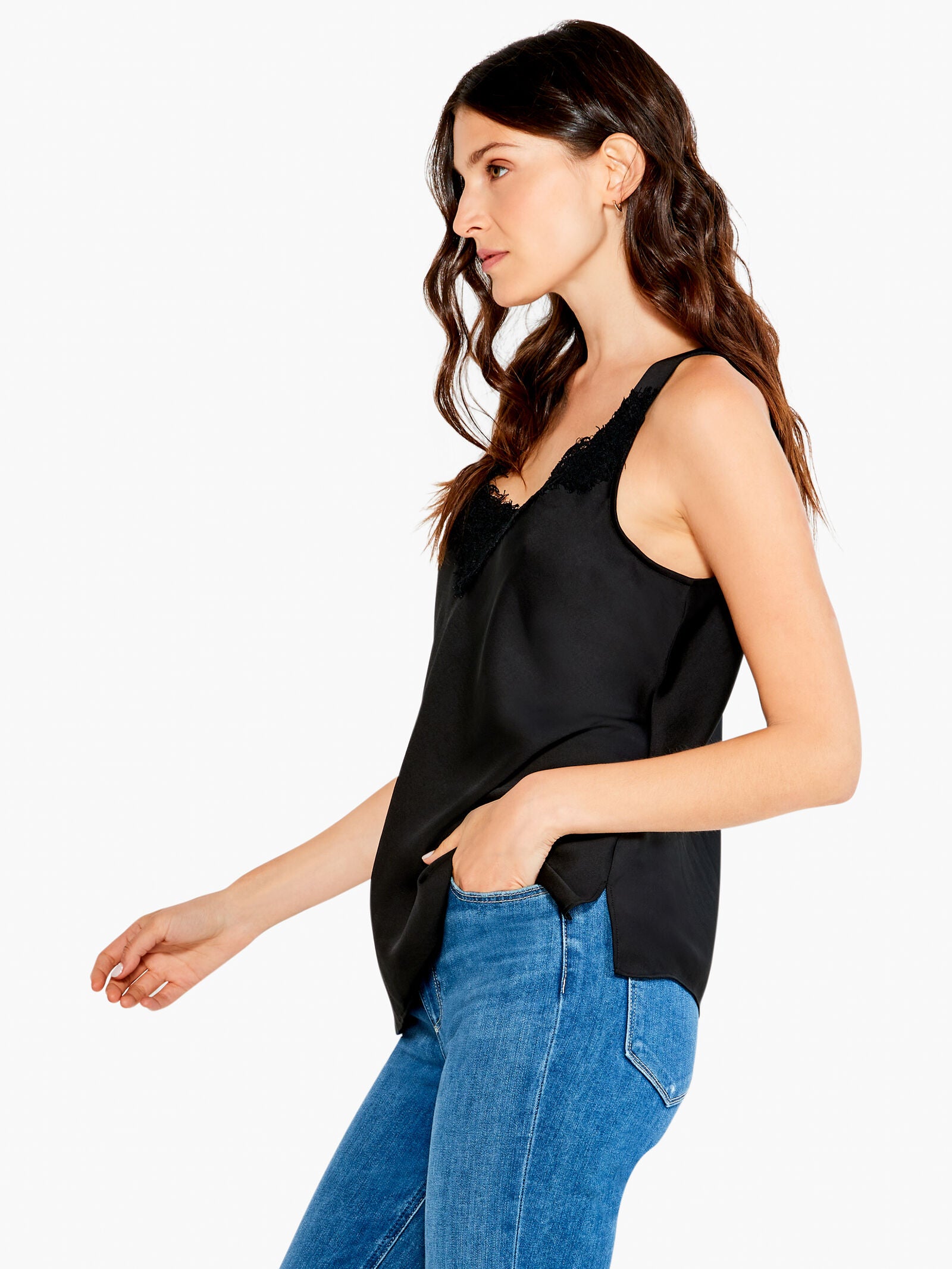 Lace cami tank hot sale